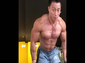 Korean muscle god