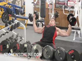 NPC Physique competitor David Brody workout
