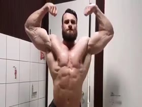 Ripped huge and bearded