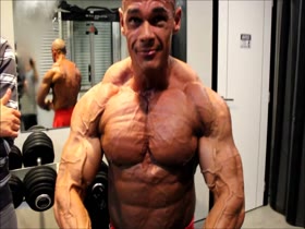 Shredded Portuguese Bodybuilder