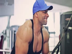 Bodybuilding gym promo video