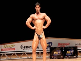 Handsome bodybuilder in Brazil