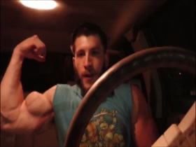 Anthony's massive biceps