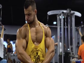 hot romanian bodybuilder Remus Boriou- pt.1