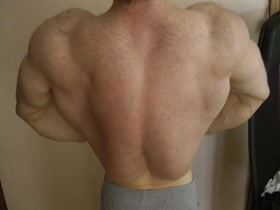 Tyler MuscleGod - The Best Hairy Muscle Back You Have EVER Seen