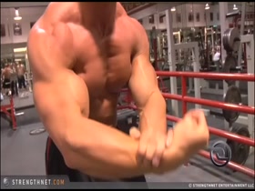 A Buff Dude's Armpits and Biceps