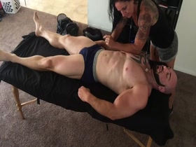 David Ziegler - Bodybuilder Massage Therapy 02