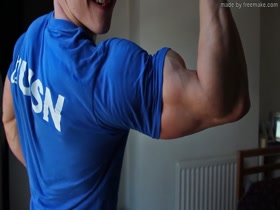 Utterly mind blowing biceps