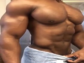 Giant Pecs and Huge Washboard Abs