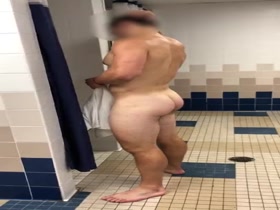 Spy cam gym showers