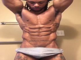 Mystery Black Muscle Hunk - UPDATE - Mystery Solved!