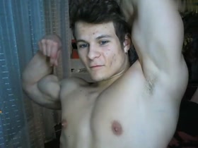 21-year-old muscular boy