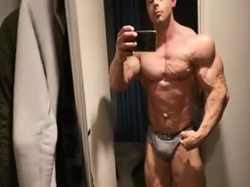 Abs with an Outie and a Big Bulge