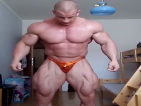 The Biggest Muscle Gods wear the Tiniest Posers