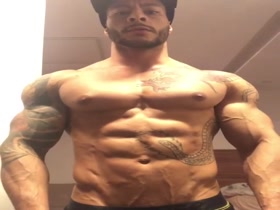 Smoldering and Sexy Tattooed Muscle Stud