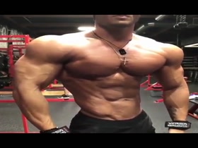 9 minutes of huge, thick, pumped up, juicy, flexing, popping and bouncing pecs