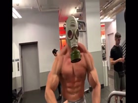 Joshua Taubes Mask Workout