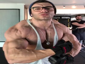 Glasses and Muscles - superman