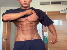 Those abs are insane!