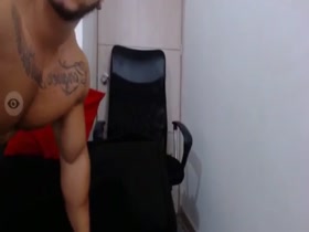 Ass play in webcam