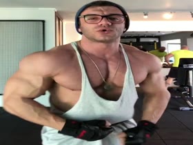 Glasses and Muscles - Hunk