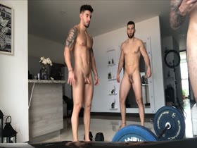 3 naked guys