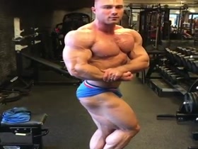French Bodybuilder is testosterone god