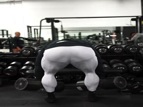 Regan Grimes' Huge Muscle Butt