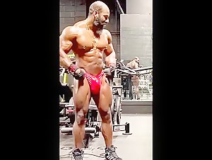 More of Giant Bulge Daddy Bodybuilder
