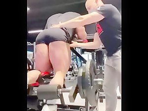 Help from a friend for my glute training