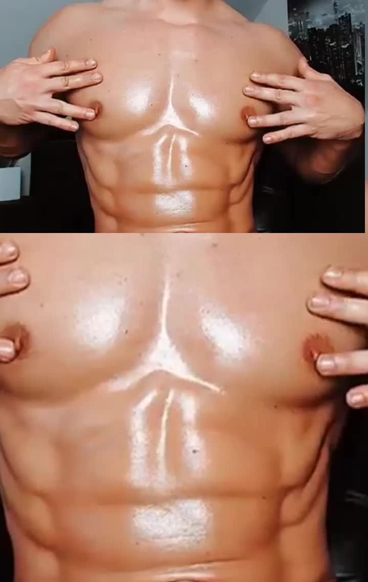 Huge Pecs and Nipples - MyMusclevideo.com