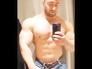 Huge Muscle Selfie