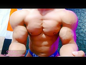 Viktors huge muscles - full vid in descr. box
