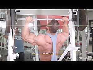 Shawn Smith trains and poses
