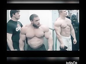 Russian MuscleFreak  Bodybuilder Alexander Bearded