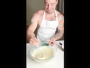 jordan #16 - the naked chef bakes a cake, gets a blowjob *hot*