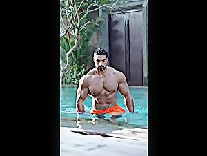 Hot Indian muscle god