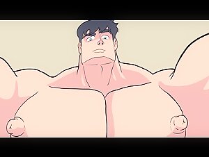 INTERRACIAL MUSCLE TOON