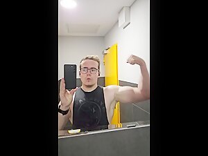 Massive teen Biceps