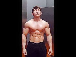 Muscular teen god