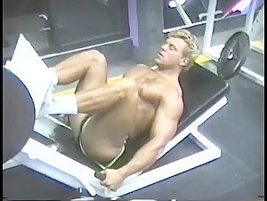 Vintage Canadian Musclehunk Workout pt 2