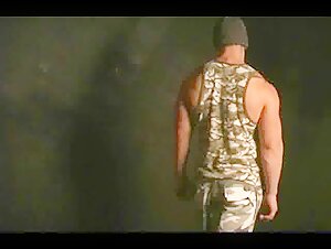 Nude Muscle Men - Mark Dalton - Camouflage