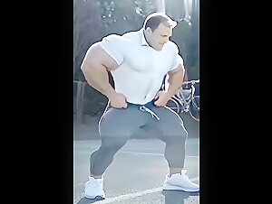Massive Biceps in tight Shirt & T-Shirt