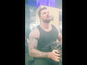 Handsome Tatted Muscle Bro