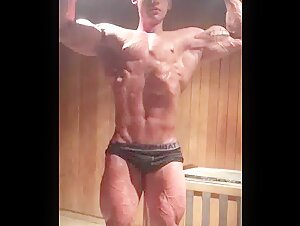 A boy muscle god!