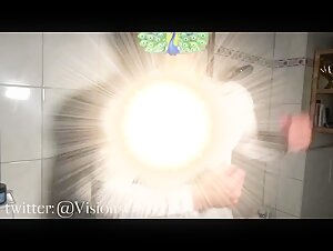 Guy punch in the shower