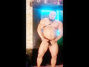 poses muscle naked