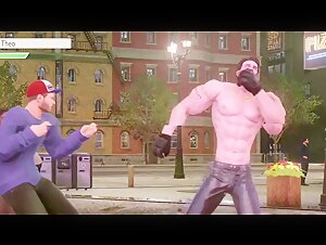 Most Muscular Flexing in Street Fighter