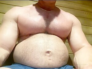Play with my roids gut