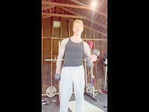 Ginger and mustachioed